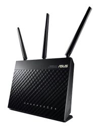 ASUS RT-AC68U AC1900 1900Mbps Wi-Fi 5 AiMesh Mesh koko kodin WiFi kaksikaistainen reititin, päivitettävä Merlin-järjestelmä AiProtection Käytettyjen