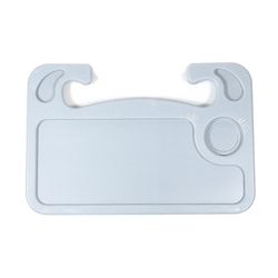 Zhuopai Bilbakke, bord, ratstativ, bærbar stand, tablet-skrivebord hvid plastic wrap