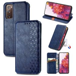 Gangxun Sag til Samsung Galaxy S20 Fe 5g/4g Flip Cover Tegnebog Flip Cover Tegnebog Magnetisk Beskyttende Handytasche Sag Etui - Blå