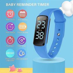 Pottaharjoittelukello Vedenkestävä vauvan muistutusajastin Pisuaarikouluttaja lapsen LED-näytölle 9 silmukka