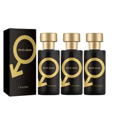 1/3/5X Golden Lure Her Pheromone Perfume Spray miehille houkutella naisia suihketta UUSI 3pcs