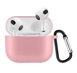 Coosilo Til Airpods 4 Silikone Protective Cover Airpods Wireless Bluetooth Headset Sag Pink