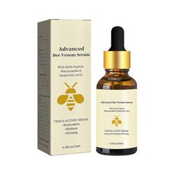 Bee Venom Anti Aging Serum, Dark Spot Remover For Face, fuktighetsgivende og dyp rynkebehandling Hyaluronsyre 15ml 2PCS