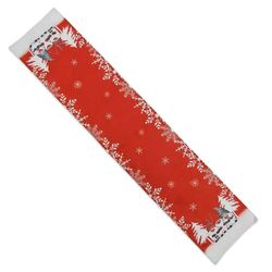 Varychmoo Christmas Table Runner Cover Linen Cloth Xmas Dug Hjem Familie Party Decor Rød