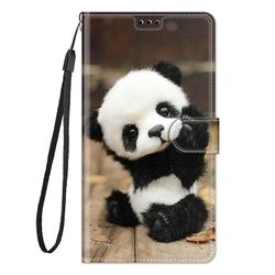 Foxdock Cover til Samsung Galaxy A32 4g Sag Mønster Panda Pu læder kort holder magnetisk