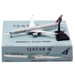 Diecast 1:400 mittakaava 350 A350-1000 A7-ANP AV410 QATAR Airlines Lentokoneet Lentokone Lentokone w laskutelineet Alloy malli lelu a