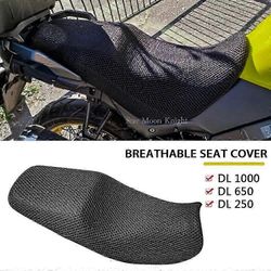 Suzuki V-Strom VStrom DL650 DL1000 DL250 DL 650 1000 nailonkangas satulan istuimen päällinen moottoripyörän suojaava tyyny istuinpäällinen
