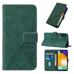 Gangxun Kompatibel med Samsung Galaxy A13 4g etui læder folio cover tegnebog magnetisk premium Tui Coque grøn