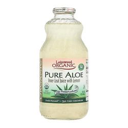 Lakewood Organic Organic Pure Aloe -mehu, 32 unssia (1 kpl pakkaus)