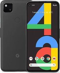 Google Pixel 4A 6 Gt / 128 Gt musta älypuhelimen yksittäinen SIM-kortti