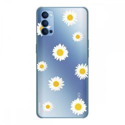 Crazy Kase Skrog til Oppo Reno4 5g Silikone Soft 1 Mm, Marguerite