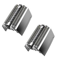 2PC 52S korvaava parranajokoneen kasettipää Braun-sarjaan 5 5020 5020S parranajokoneen vaihtokalvonäyttö Hopea