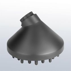 Dyson HS01/HS05 -kihartimelle, muunnos Dyson Airwrap -muotoilijasta hiustenkuivaajaksi, diffuusoriksi Rose Red Gray