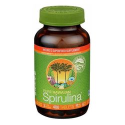 Nutrex Hawaii Spirulina Pacifica, 500 MG, 400 välilehteä (1 kpl pakkaus)