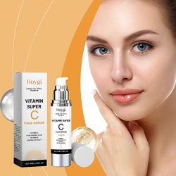 Super C -seerumi yli 70-vuotiaille naisille, C-vitamiini, niasiiniamidi, hyaluronihappo Advanced Anti-Aging -kasvoseerumi, Face Lift -seerumi ryppy...