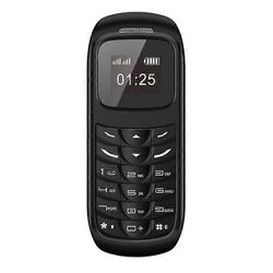 BM70 Dual SIM 0.66 tuuman minibaaripuhelin 2G GSM matkapuhelin Musta