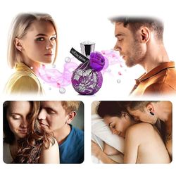 Frankrig Golden Temptation Lace Kvinder Parfume, Feromon Parfume til kvinder tiltrækker mænd Romantisk Rose G Purple