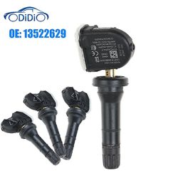 Odidio 13522629 433MHz Tpms Systerm dæktryksensor til Opel Antara Bolt Karl Cadillac Xt5 Ct6 Srx Chevrolet Aveo Malibu 4 pcs