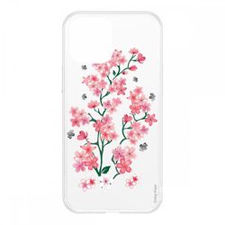 Crazy Kase Shell til iPhone 12 Pro Max (6,7) Bløde Sakura Blomster