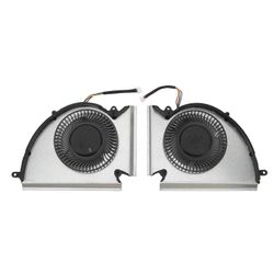 Kannettavan tietokoneen tuuletin Ammattimainen korvaava jäähdytin tuuletin MSI GP76 GE76 WE76 MS 17K2 MS 17K3 kannettavan lisävarusteet CPU GPU jää...