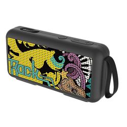 Dorealme F0 Mini Graffiti Bluetooth-högtalare Svart