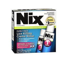 Nix Lice Treatment Family Pack, 4 oz (1 kpl pakkaus)