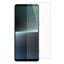 Til Sony Xperia 1 V Anti-eksplosion hærdet glas film 0.3mm Arc Edge HD klar telefon skærm protecto