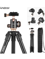 Sajygv Andoer Q160sa kamera stativ med Guardian Ball Head för DSLR-kameror för inomhus Il Onn Sony svart