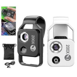 Nanozoom 200x suurennuszoomaus, Nanozoom matkapuhelimen linssi, Nanozoom X200 -kamera 24-kertainen suurennuslasi