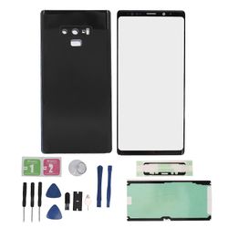 Galaxy Note 9 musta näyttö ja takapaneelin korjaussarja