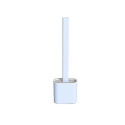 Coosilo Toilet børster Indehavere Toilet Brush Slim Holder Silikone Toilet Brush Cleaner blå