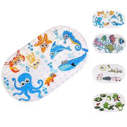 Cartoon Anti-slip Mat Badeværelse Badekar Pad Til Baby Toddler Kids D