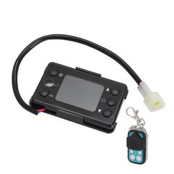 Eberspacher Webasto dieseleille ilmanlämmitin LCD-näytön kytkin 4 painiketta LCD-näytön kytkin + kaukosäädin 12V / 24V