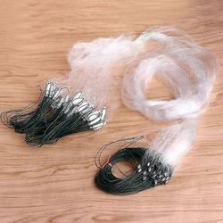 25m kalaverkko 3 kerrosta mesh nailonmonofilamenttia kestävät tarvikkeet kelluva ansa