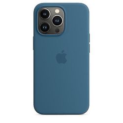 Silikontelefonfodral kompatibelt med Iphone 13 Pro 13pro Blue Jay