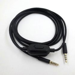 Uudet mallit 2M-vaihtokaapeli Logitech G Pro Inline Mute G Pro X G433 G233 -äänikaapelille Musta