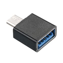 Generic OTG Adapter Micro USB til usb2.0 adapter bærbar Micro USB-adapter mini størrelse plug and play bred kompatibilitet svart svart mikro usb