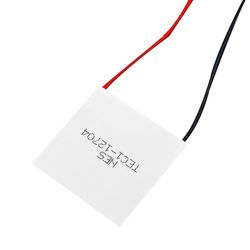 40x40mm Tec1-12704 Peltier Heatsink Thermosink Lämpösähköisen jäähdyttimen jäähdytyslevymoduuli