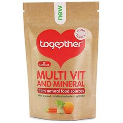 Together Health Yhdessä Terveys, WholeVit MultiVit & Mineral, 30 Kapselia