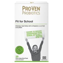 Proven Probiotics ProVen-probiootit, jotka sopivat koulujauhepusseihin 28