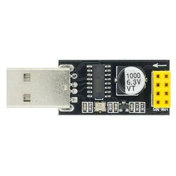 Circuit tilbehør usb til esp8266 wifi modul esp-01 esp-01s adapter bord computer telefon wifi trådløs kommunikation microcontroller udvikling