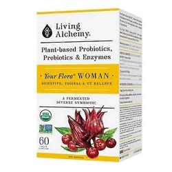 Living Alchemy Elävä alkemia Kasvistosi Nainen Ruoansulatuskanavan Emättimen ja UT: n tasapaino, 60 Count
