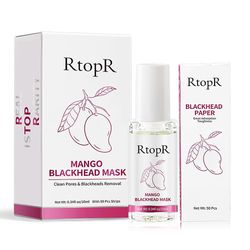 Mango mustapäiden poistonaamio syväpuhdistaa huokoset aknen hoito seerumi nenänaamio Kuten