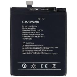 Umidigi One Max 3.85V 4150mAh ladattava Li-polymeeripariston vaihto