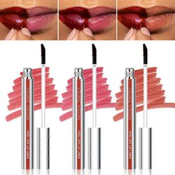 3 kpl Peel-off Lip Liner Matta Ei Helppo Tahrata Huultenrajauskynä 9ml Monivärinen