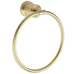 Yyhong Hmwy-håndkle Holder Ring Rund VeggMontert BadehåndkleStativ 304 Rustfritt Stål Håndkle Bargolden