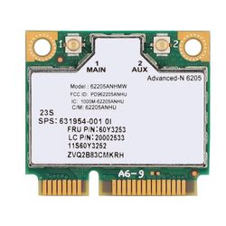 300Mbps Intel Wireless-N 6205 Mini PCI-E -verkkokortille Thinkpad-kannettavalle