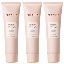 Puhdistavat entsyymit Kuoriva geeli Kuoriva kasvojen kuorinta Kasvojen kuorinta-aineet Kuolleen ihon poistoaine naisille PHANSTA 3pcs
