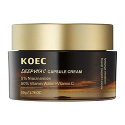 Deep Vitas C -kapselivoide kasvojen kosteusvoide Liposomikapselit ryppyihin ikääntymistä estävä ihoa kiristävä voide 1PCs