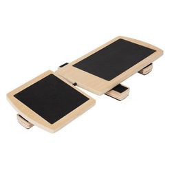 Nilkan tasapainolauta jalkaterän vahvistaja Pilates Balance Training nyrjähtänyt nilkan vakausharjoitustyyny Puu